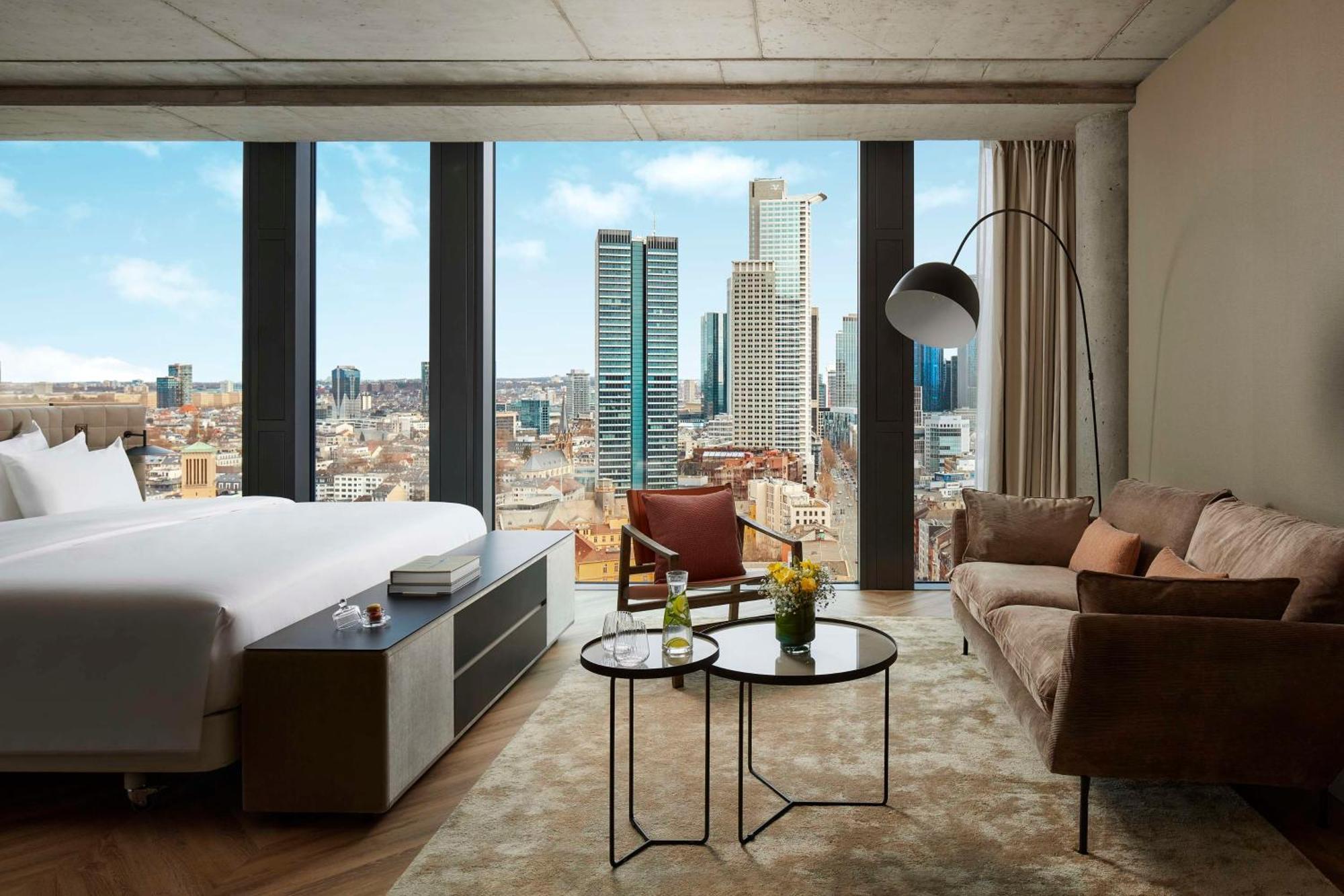 ホテル Nh Collection Frankfurt Spin Tower フランクフルト エクステリア 写真