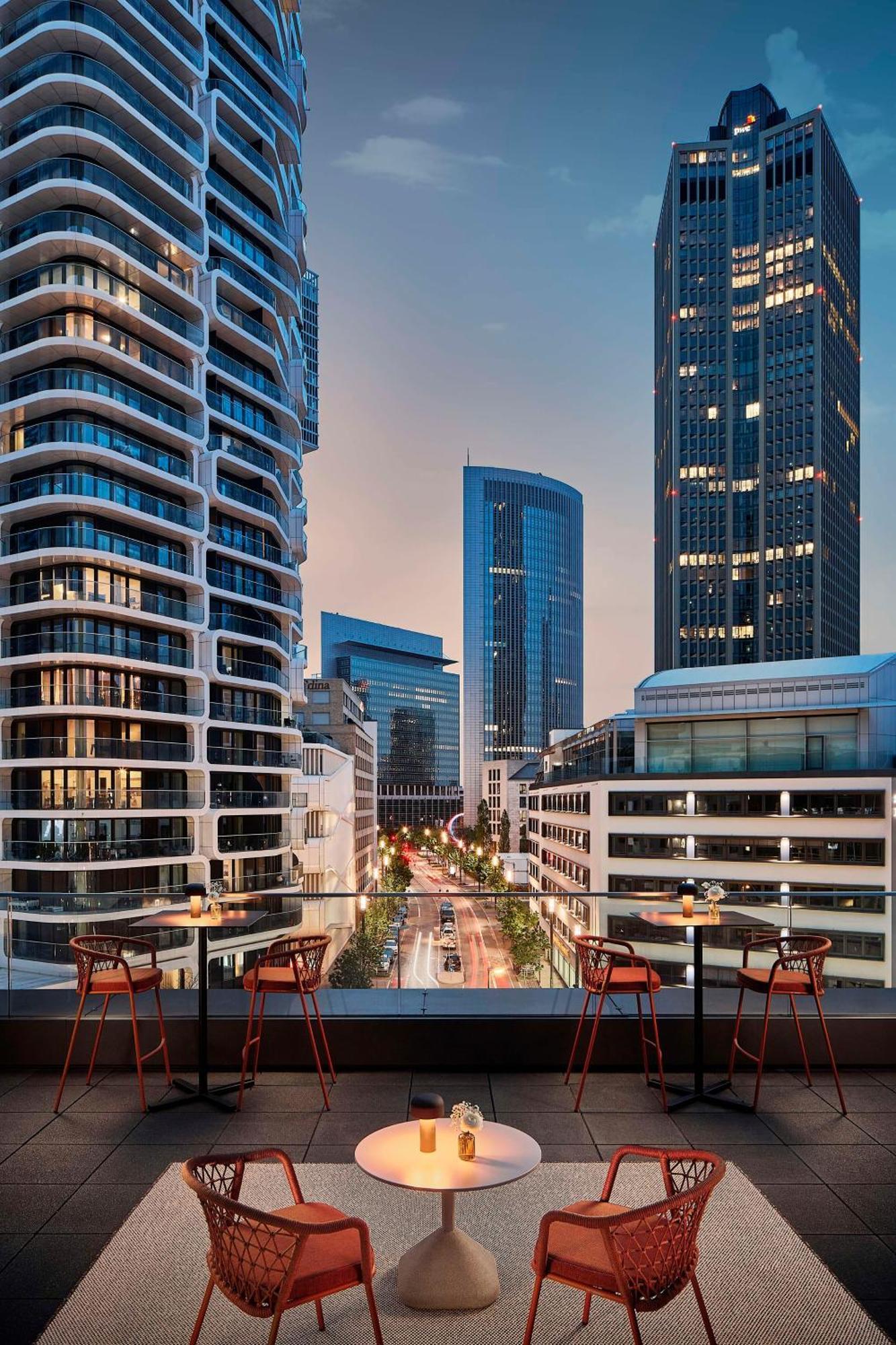 ホテル Nh Collection Frankfurt Spin Tower フランクフルト エクステリア 写真