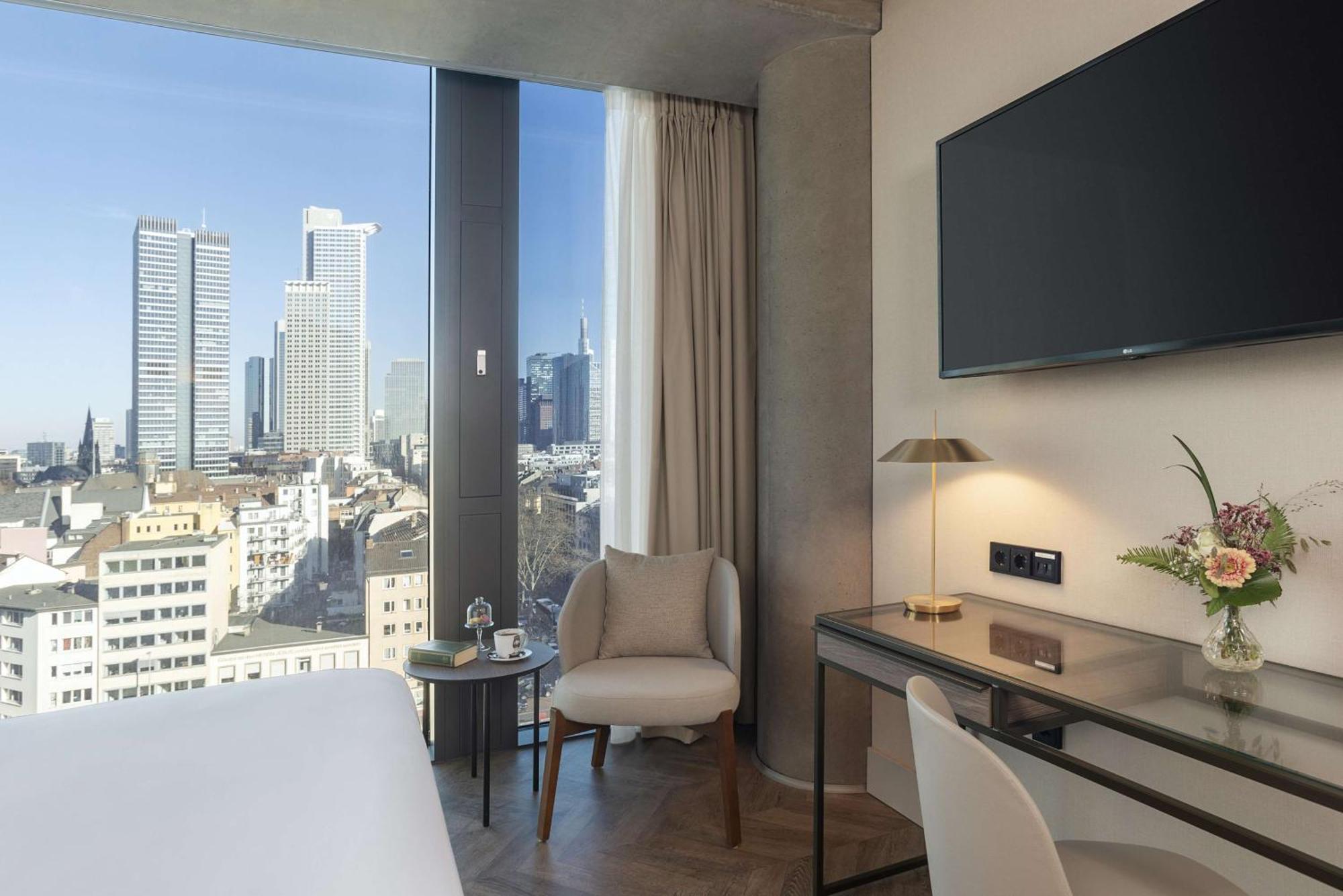 ホテル Nh Collection Frankfurt Spin Tower フランクフルト エクステリア 写真
