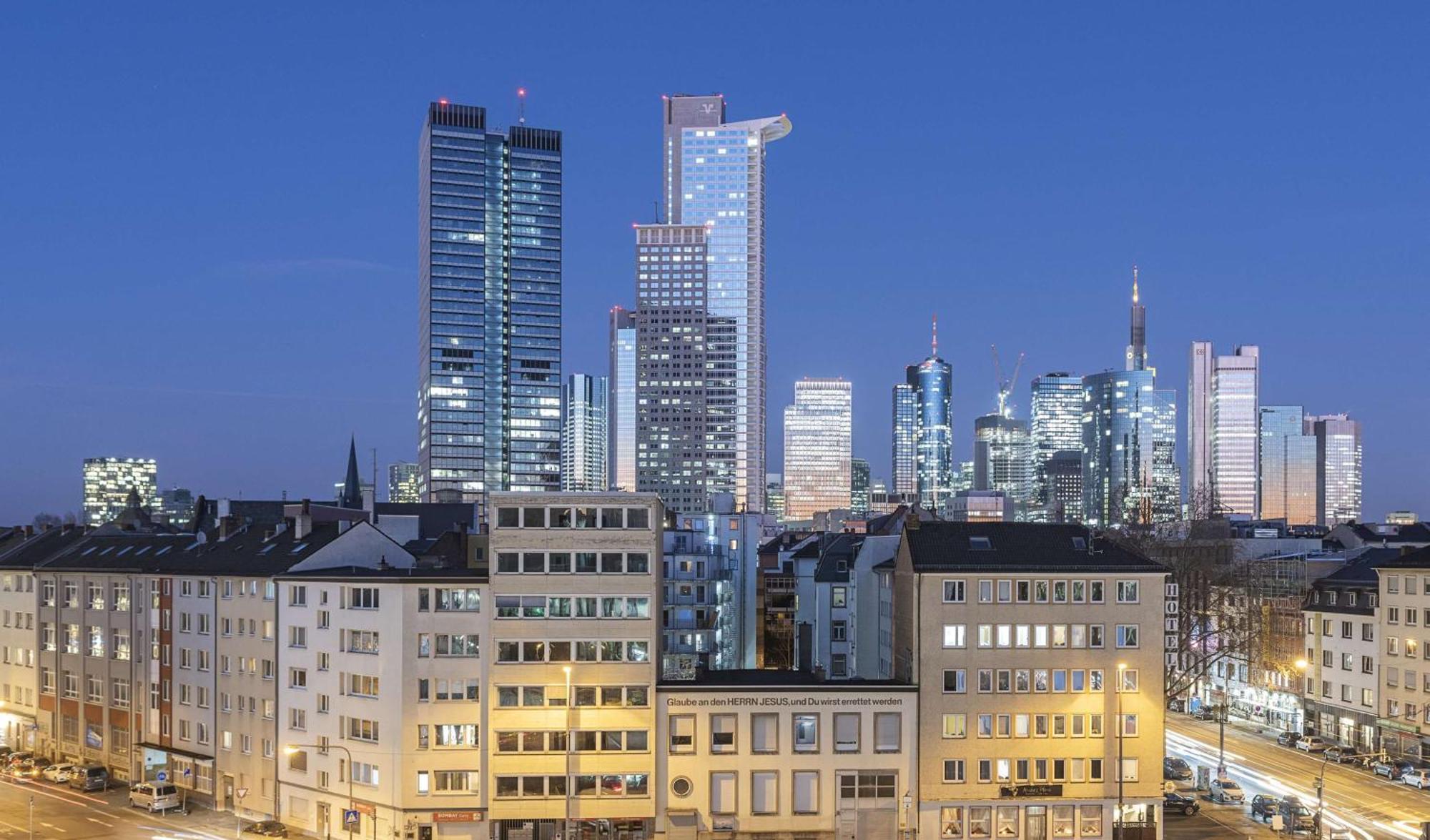 ホテル Nh Collection Frankfurt Spin Tower フランクフルト エクステリア 写真