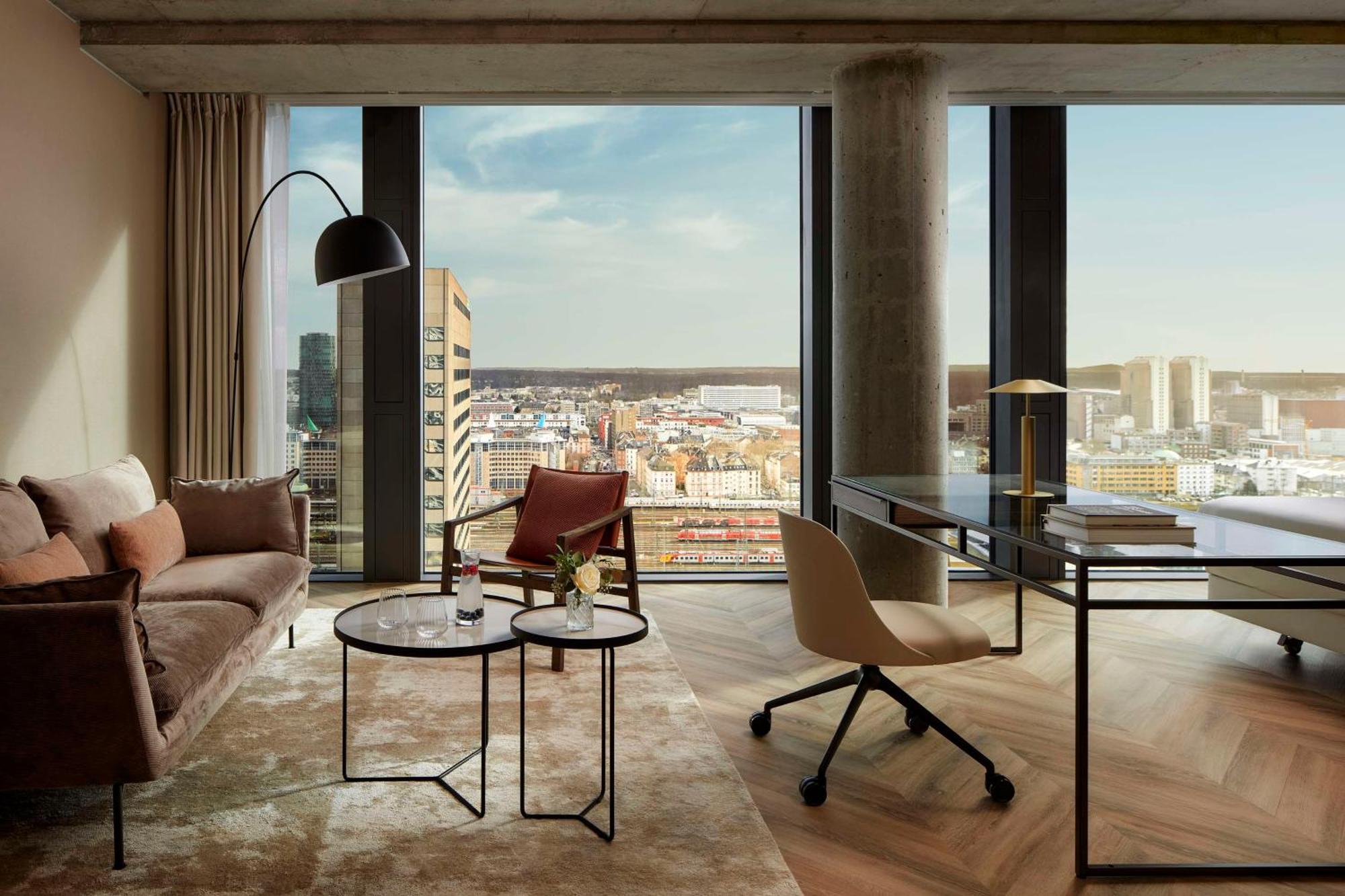 ホテル Nh Collection Frankfurt Spin Tower フランクフルト エクステリア 写真