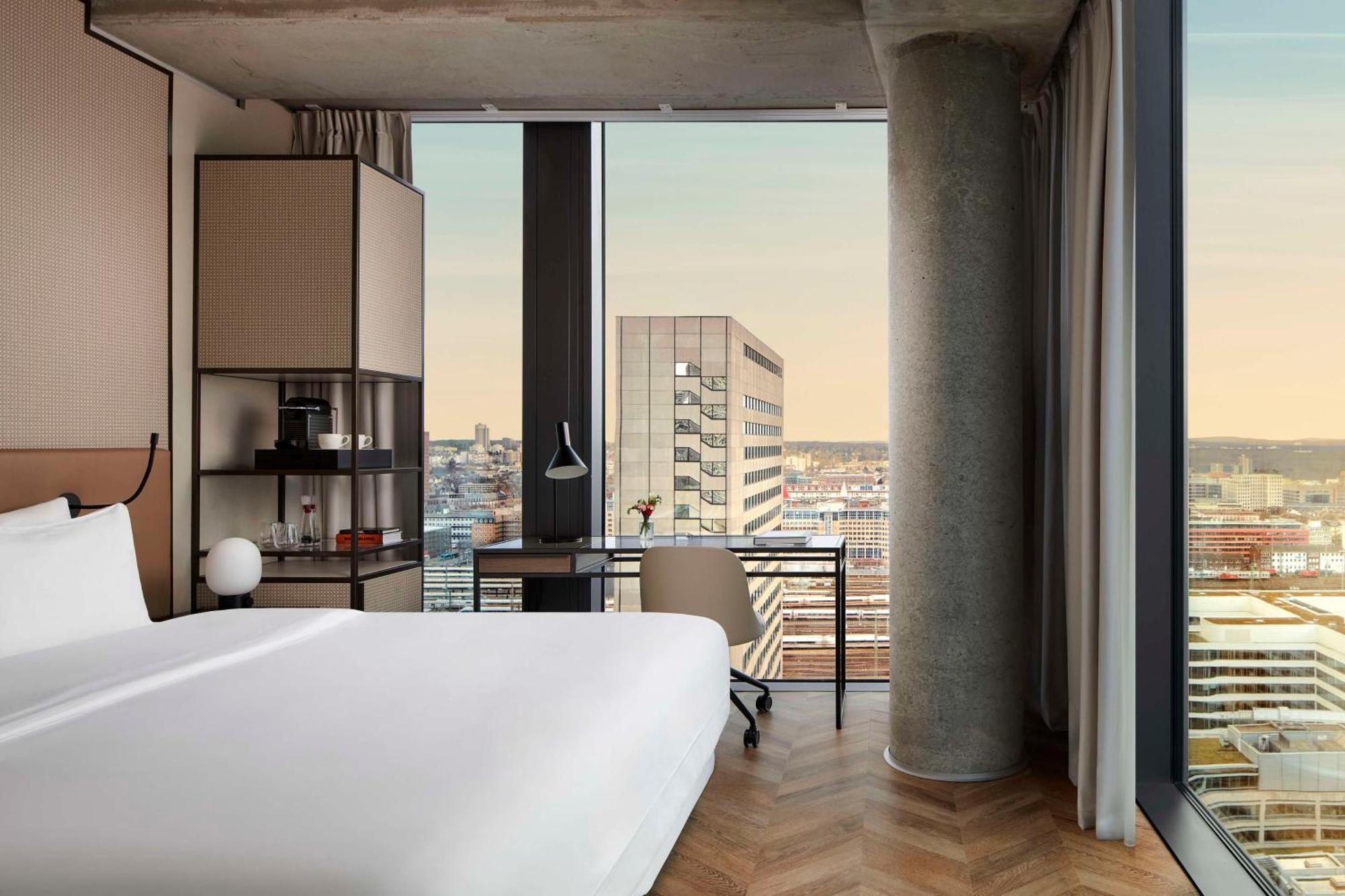 ホテル Nh Collection Frankfurt Spin Tower フランクフルト エクステリア 写真