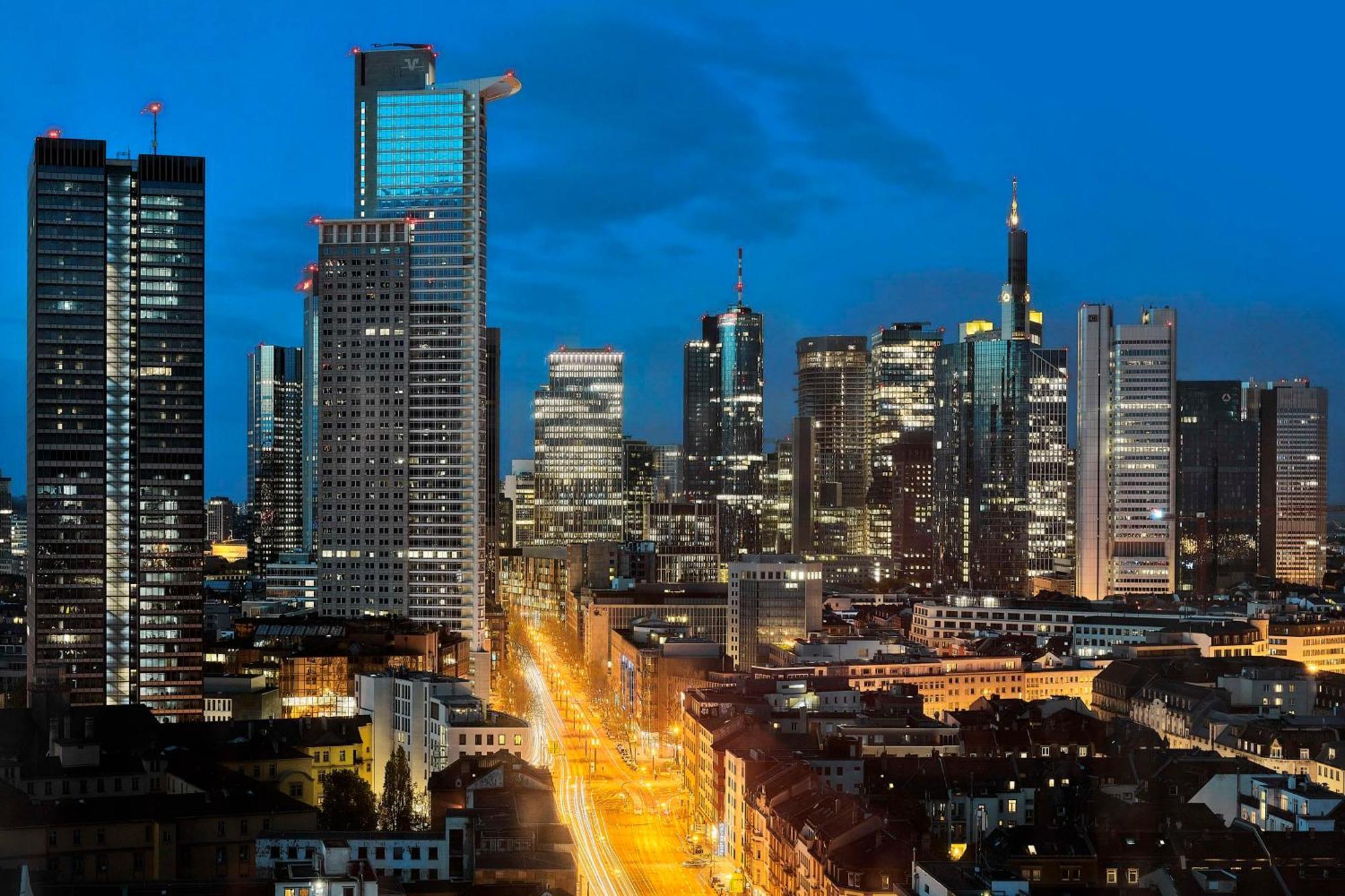 ホテル Nh Collection Frankfurt Spin Tower フランクフルト エクステリア 写真