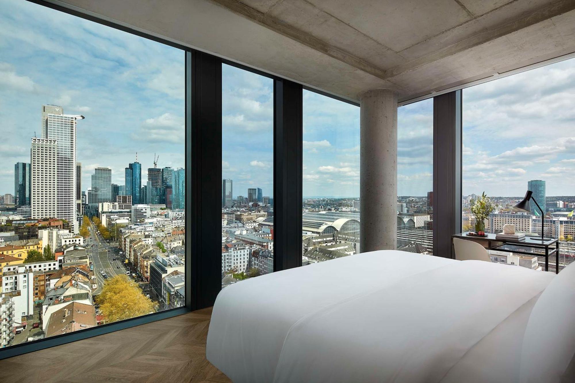 ホテル Nh Collection Frankfurt Spin Tower フランクフルト エクステリア 写真