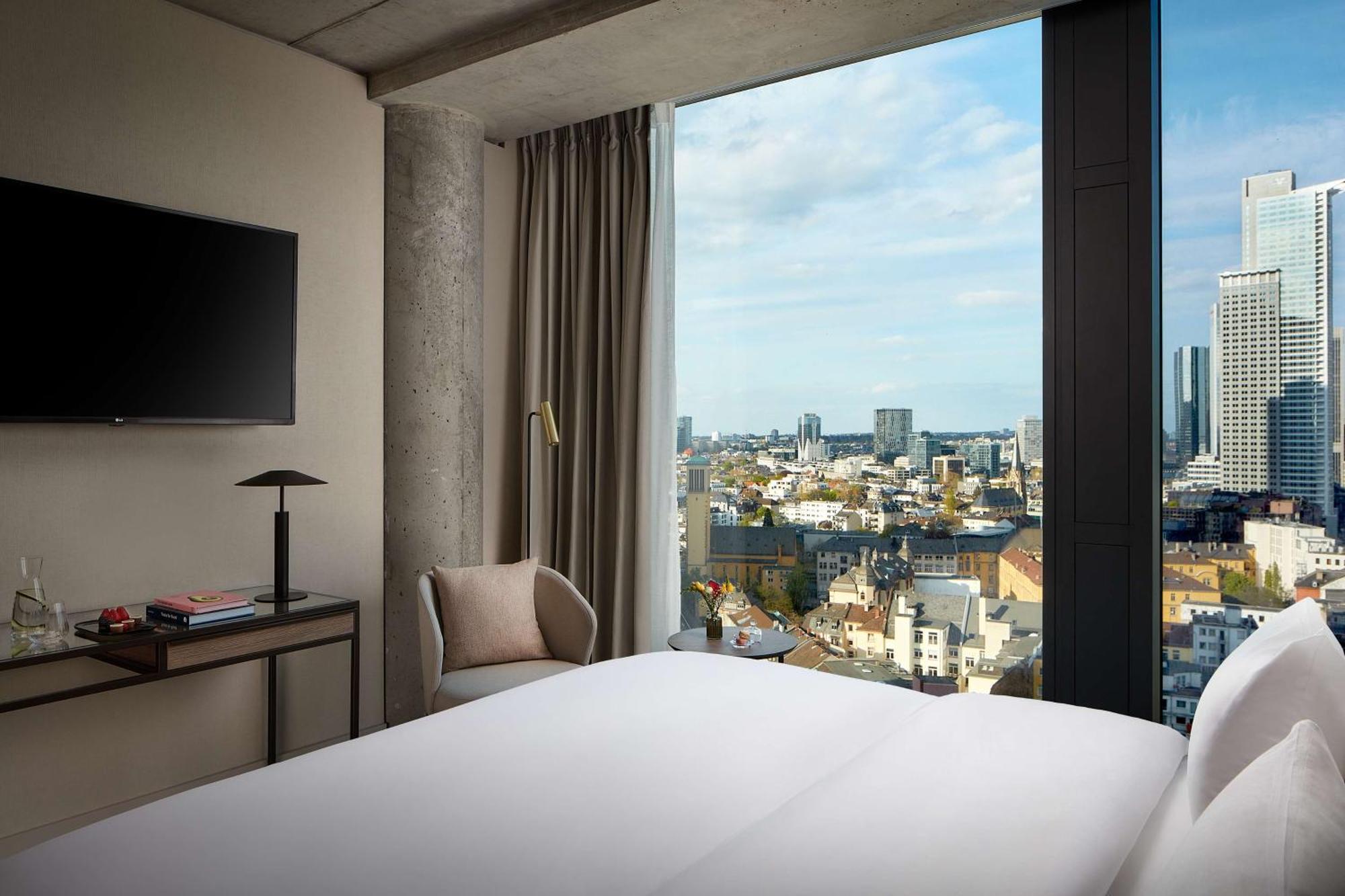 ホテル Nh Collection Frankfurt Spin Tower フランクフルト エクステリア 写真